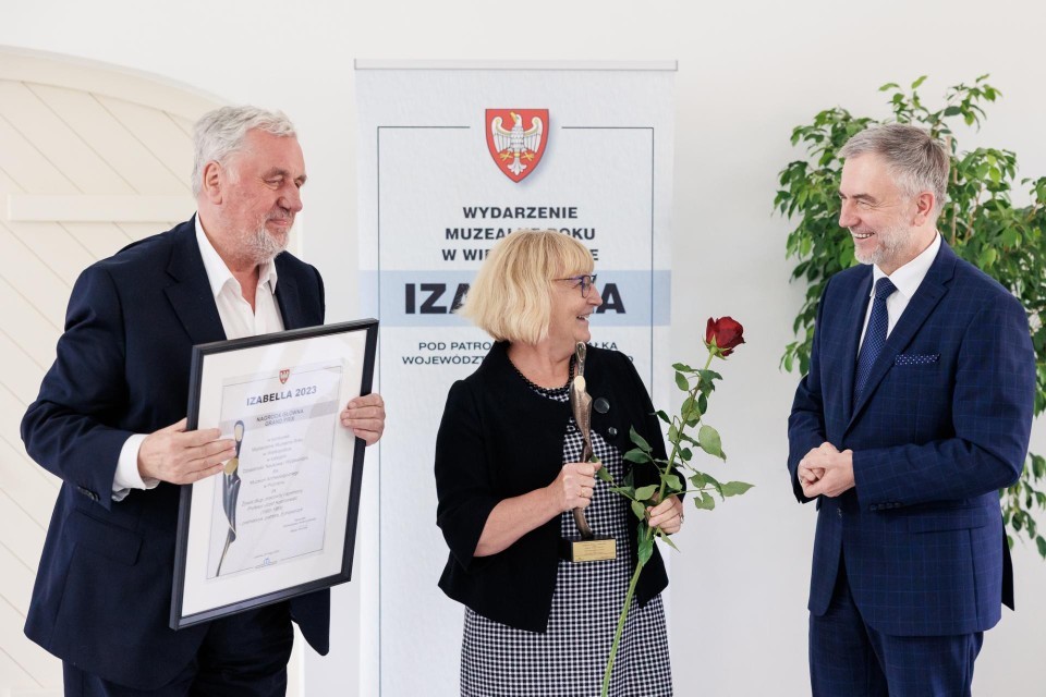Grand Prix Izabella 2023 dla MAP za książkę poświęconą prof. Józefowi Kostrzewskiemu.