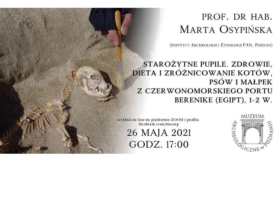 prof. dr hab. Marta Osypińska - Wykład on-line - 26 maja 2021 g.17.00 (ZOOM i FB)