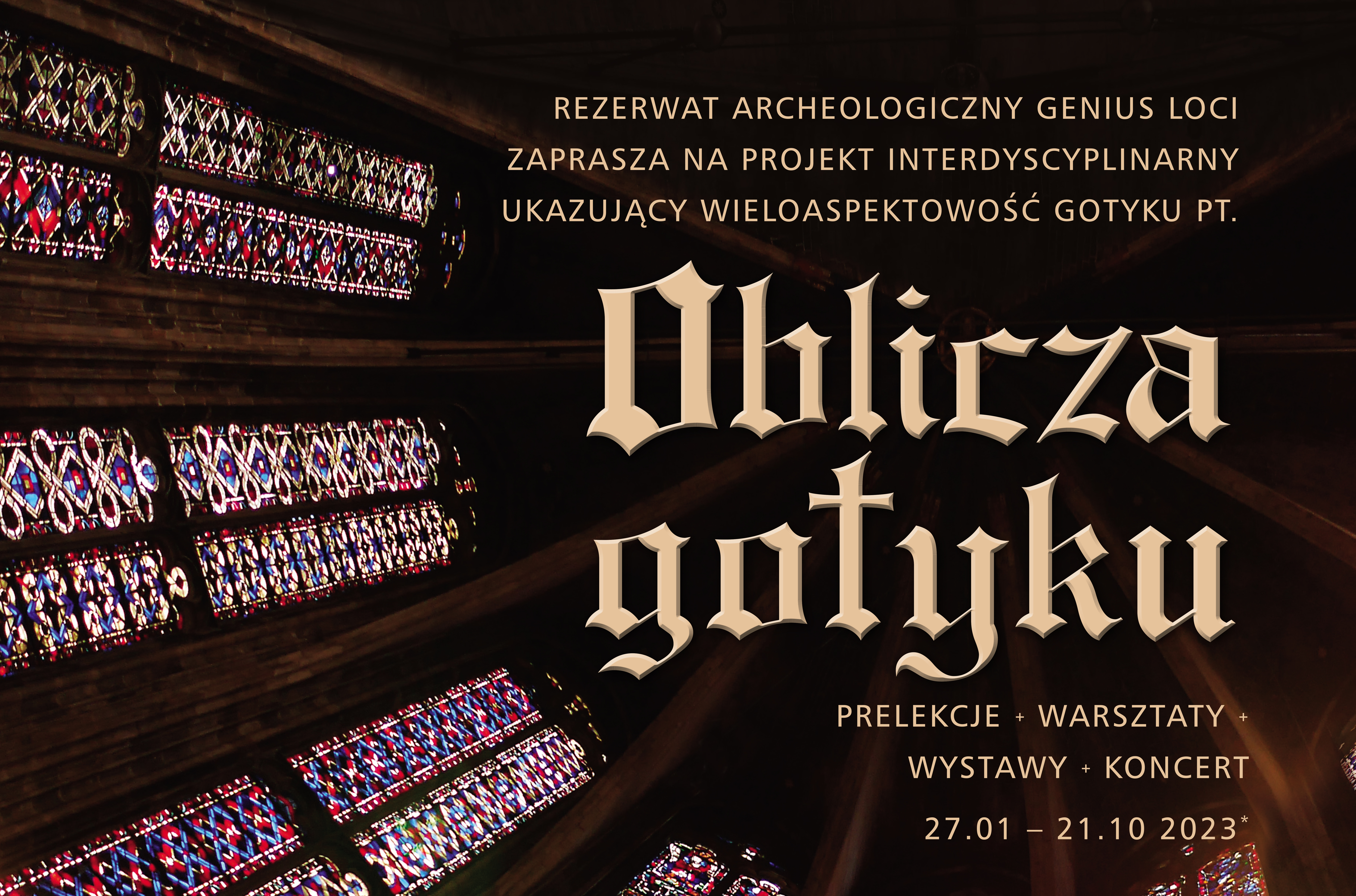 OBLICZA GOTYKU - Projekt interdyscyplinarny ukazujący wieloaspektowość gotyku