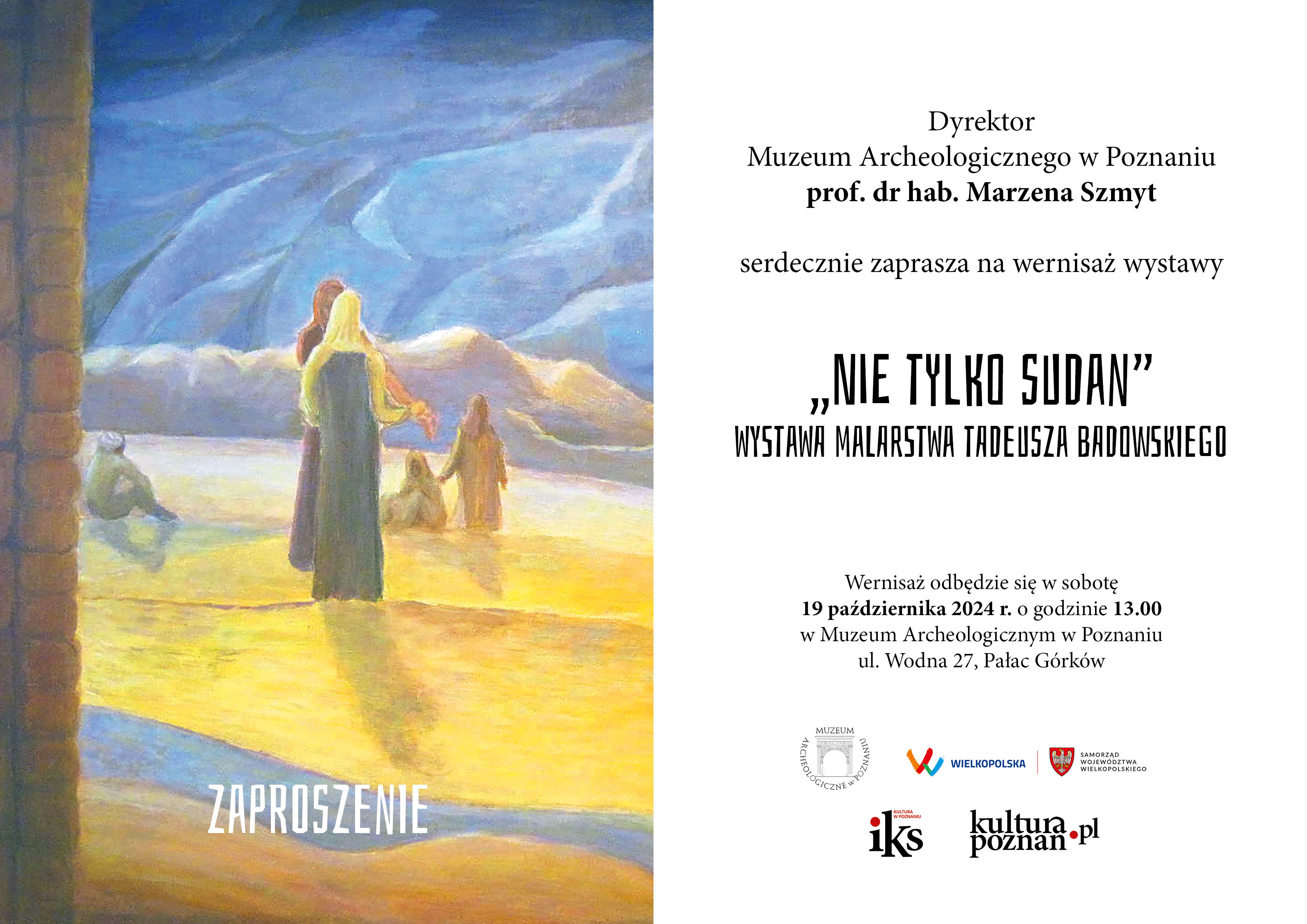 Otwarcie wystawy malarstwa Tadeusza Badowskiego ” Nie tylko Sudan ”  19.10.24 g. 13.00