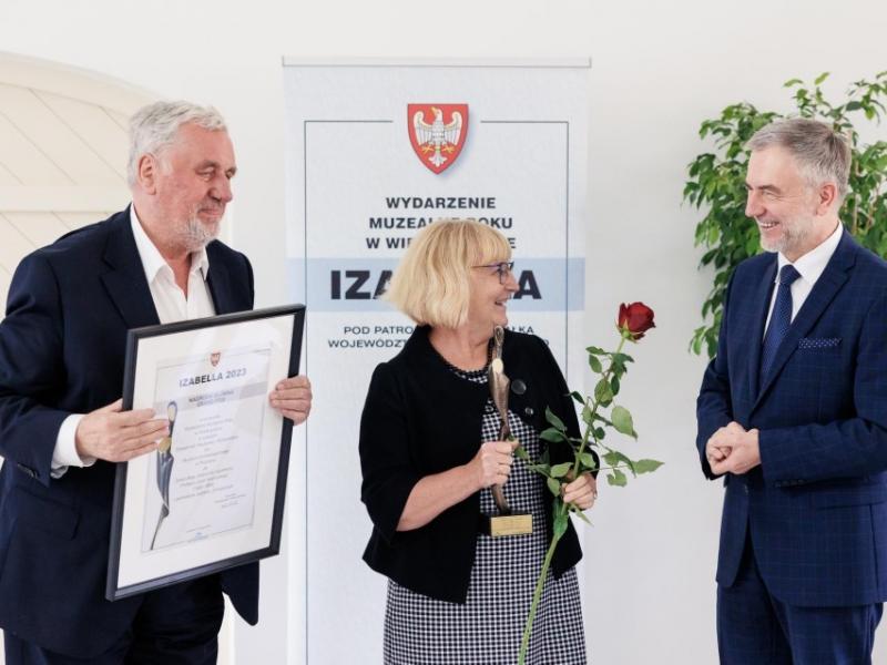 Grand Prix Izabella 2023 dla MAP za książkę poświęconą prof. Józefowi Kostrzewskiemu.