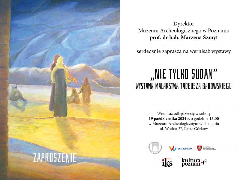 Otwarcie wystawy malarstwa Tadeusza Badowskiego ” Nie tylko Sudan ”  19.10.24 g. 13.00