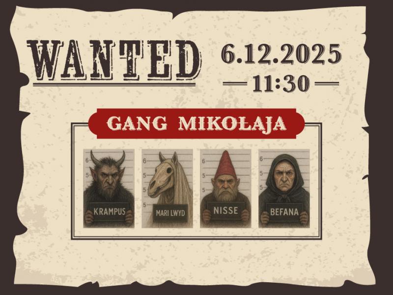 Gang Świętego Mikołaja – muzealne Mikołajki (6 grudnia 2025 (sobota))